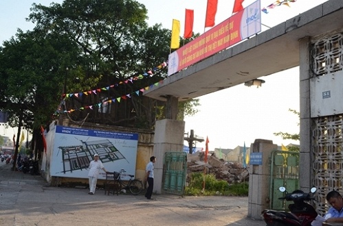 Vinatex phan hoi vu di doi nha may det may Nam Dinh hinh anh