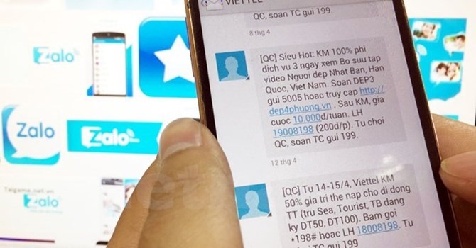 8 DN bi phat hon 500 trieu dong vi phat tan tin nhan rac hinh anh