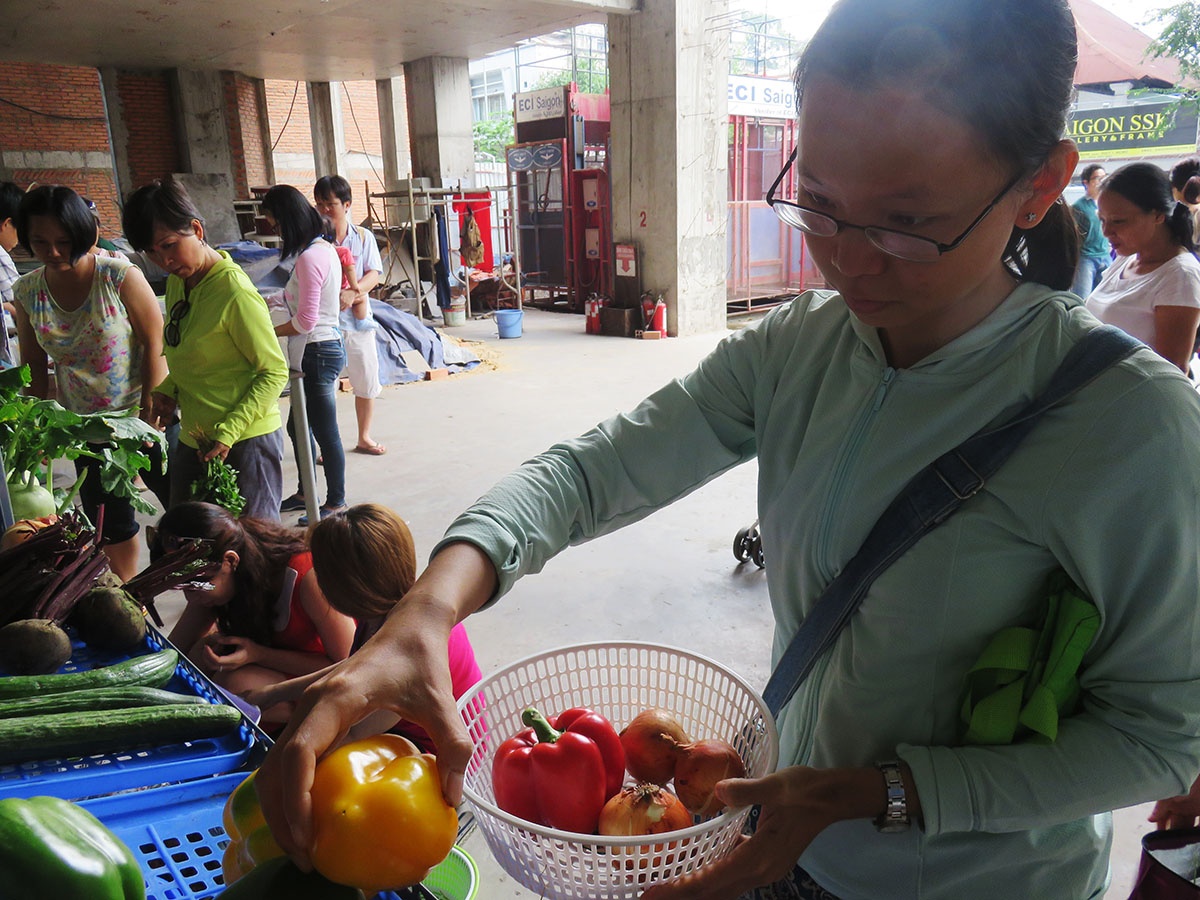 phiên chợ sạch của người dân sài gòn ảnh 10 phien cho sach cua nguoi dan sai gon anh 10