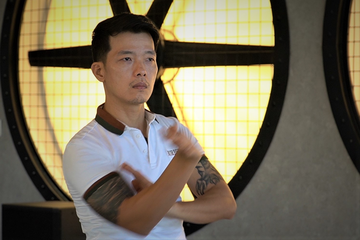 Mot buoi tap luyen cua vo su Vinh Xuan quyen hinh anh