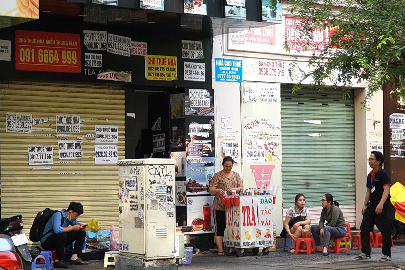 'Khong the cam cu vi gia thue mat bang qua cao' hinh anh