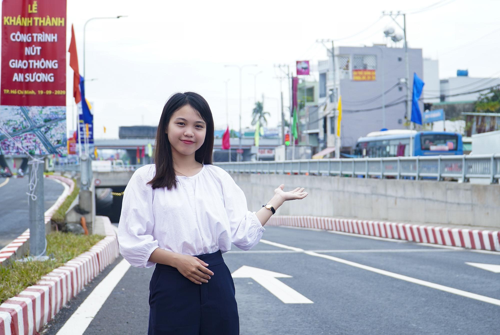 Dien mao nut giao thong An Suong sau khi khanh thanh hinh anh