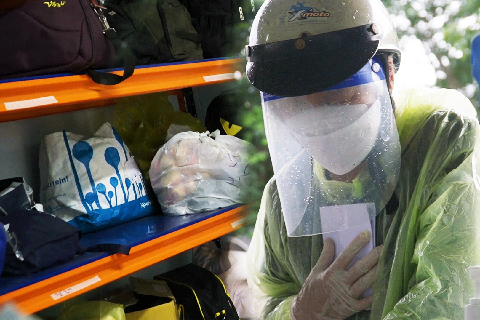 Chi gai bat khoc khi nhan ky vat cua em mat vi Covid-19 hinh anh