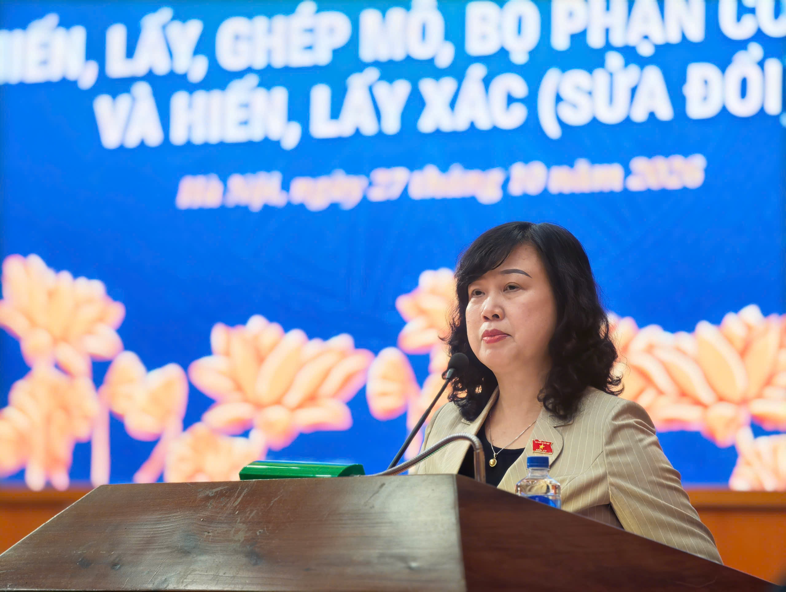Bộ trưởng Y tế nghẹn ngào: Không ép buộc ai hiến tạng