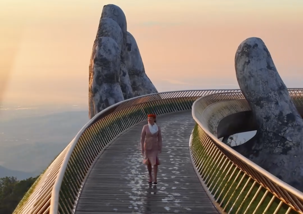 Emirates quang ba hinh anh Viet Nam nhan dip mo duong bay moi den Da Nang hinh anh