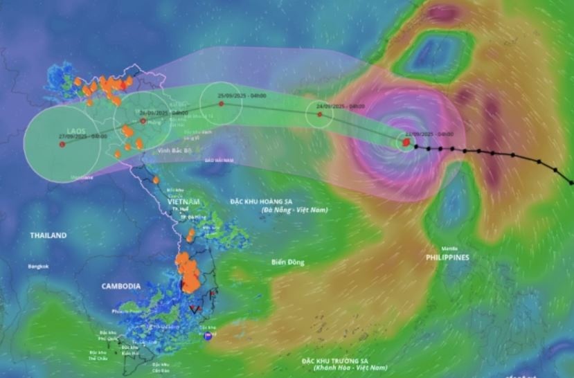 Sieu bao Ragasa manh nhat cap 17 hinh anh