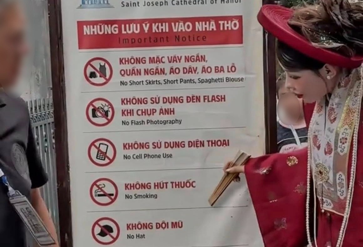 Tu su viec cua Ngan 98, dau la quy dinh doi mu vao nha tho? hinh anh