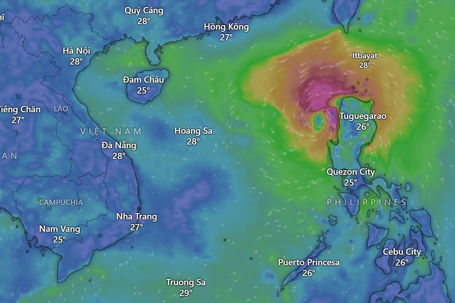 Bao Matmo di vao Bien Dong voi suc gio cap 10, con manh them hinh anh