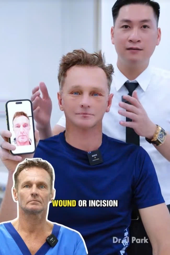 Jason Harrigan,  phau thuat tham my,  Ha Noi anh 2