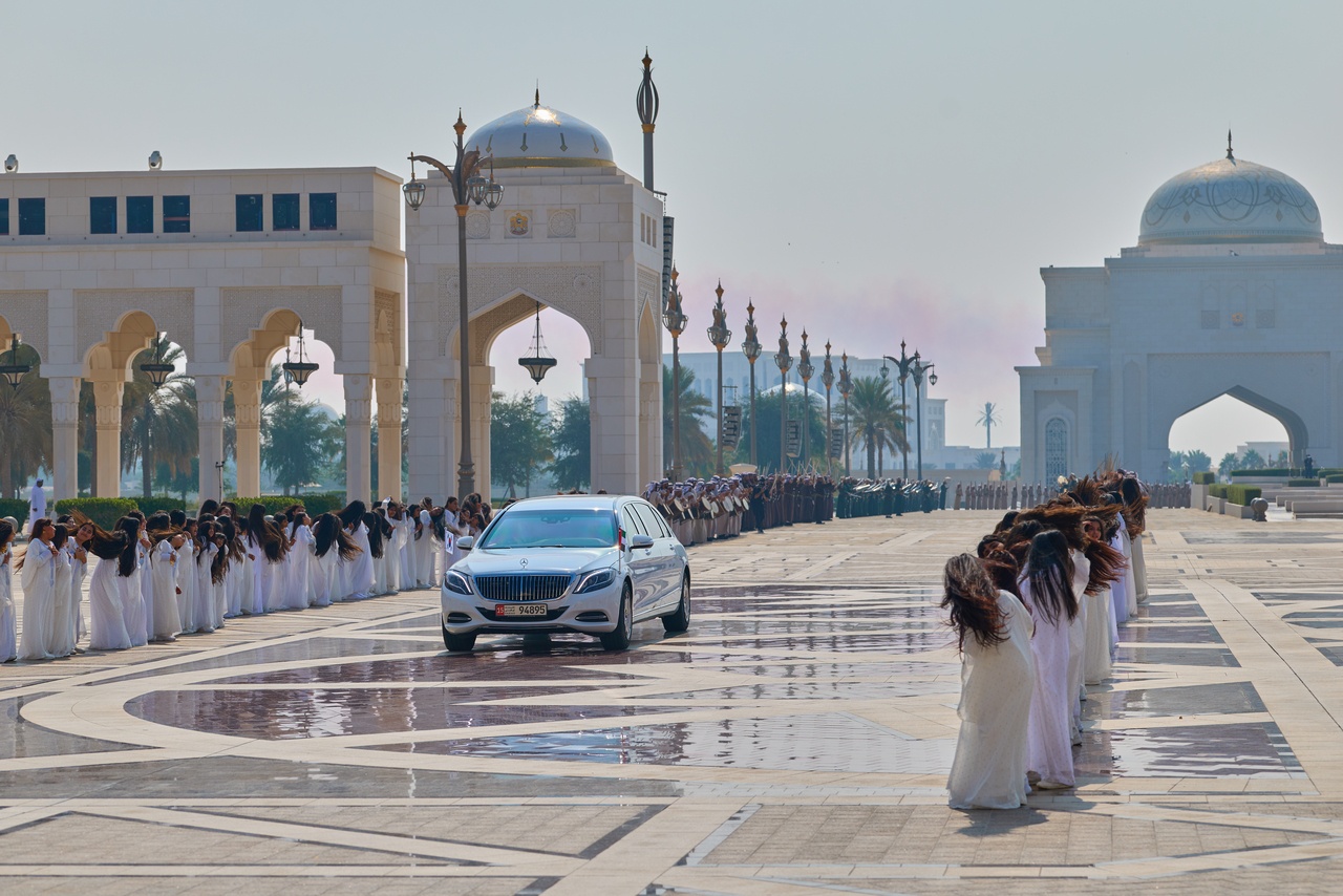 UAE trinh dien mua toc don Tong thong Han Quoc hinh anh