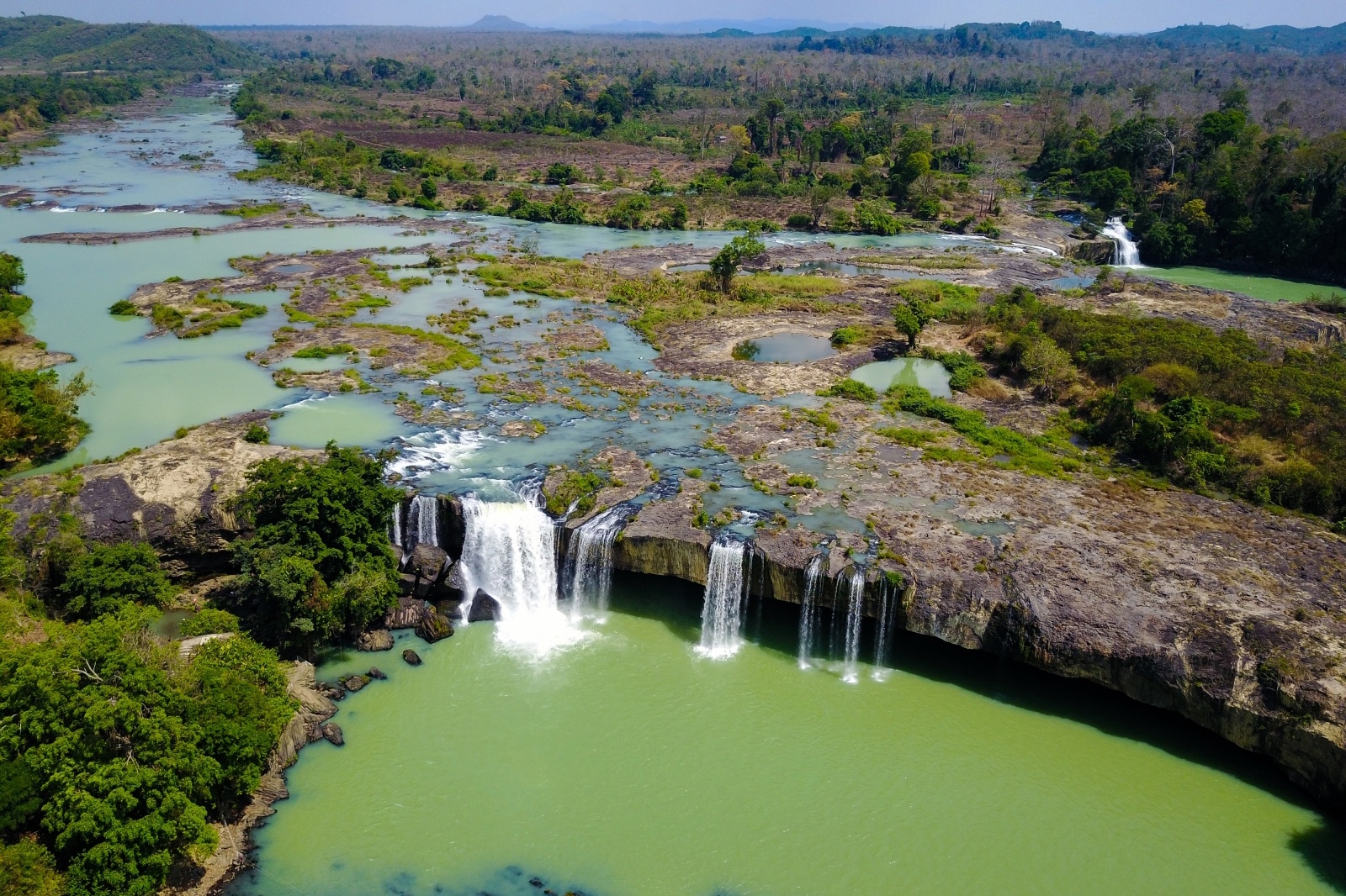 cau treo,  thac Dray Nur,  cau treo Dray Nur anh 2