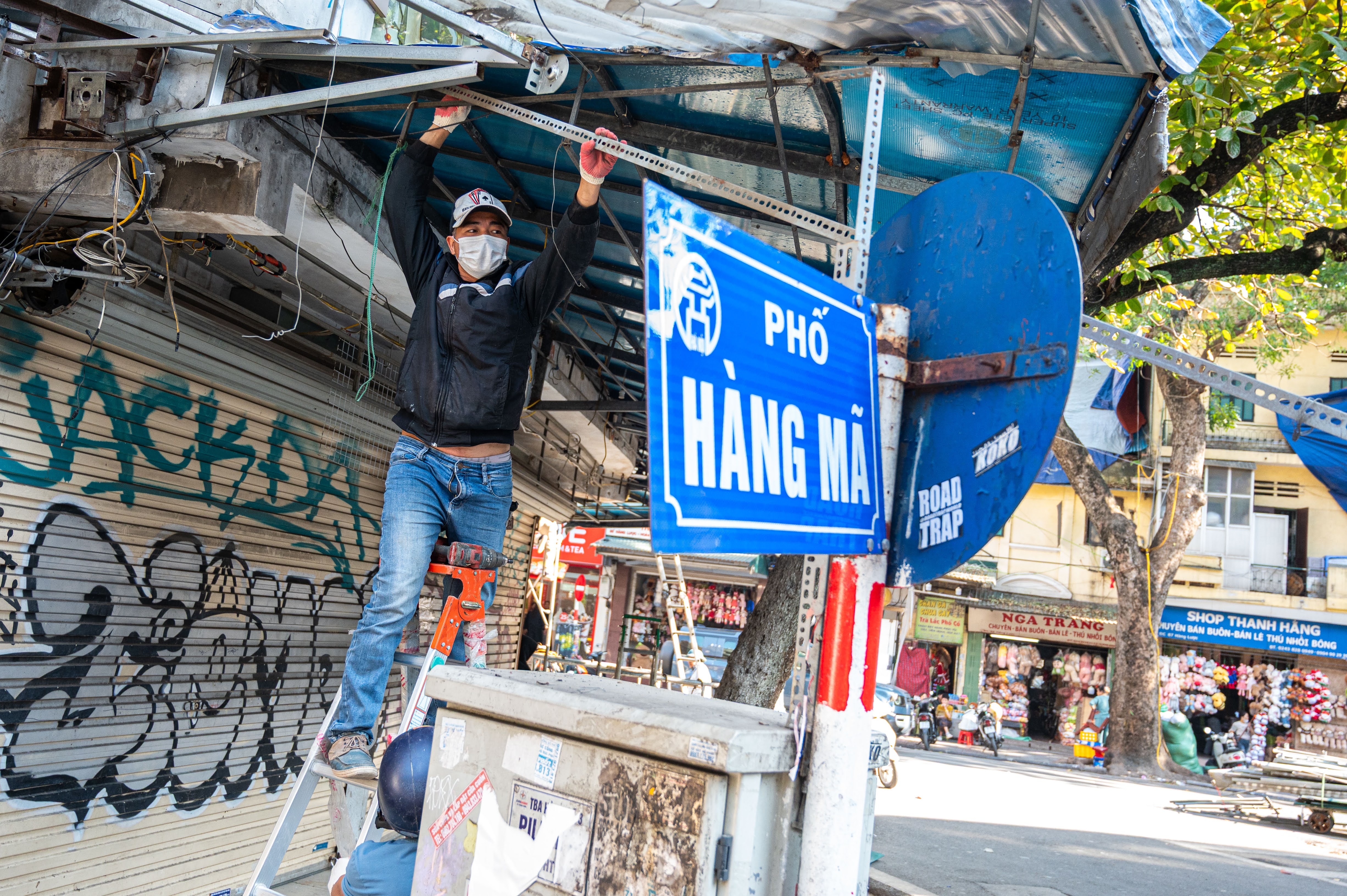 Pho Hang Ma truoc tin don 'tan hoang' vi dep via he hinh anh