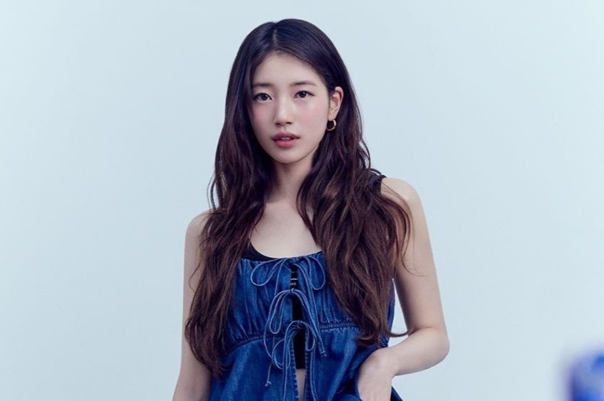 Nu than Suzy chay bo o Ho Tay hinh anh