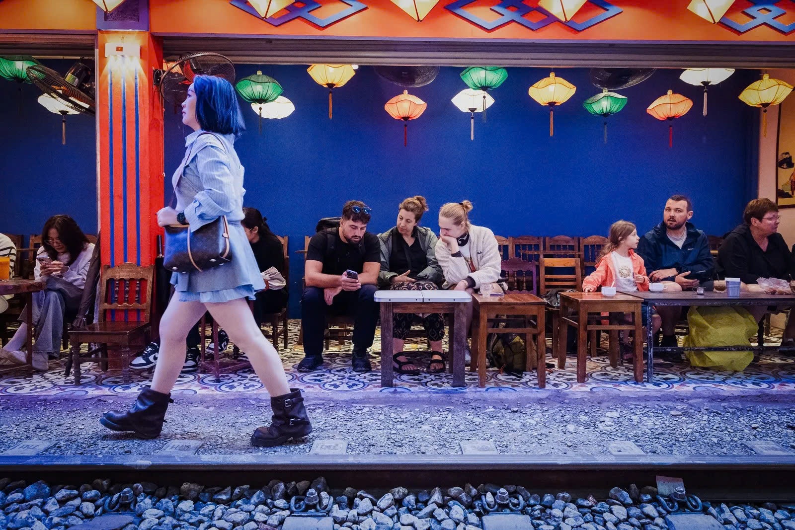 șine de cale ferată, stradă ferată (foto 9) duong tau, pho duong tau anh 9