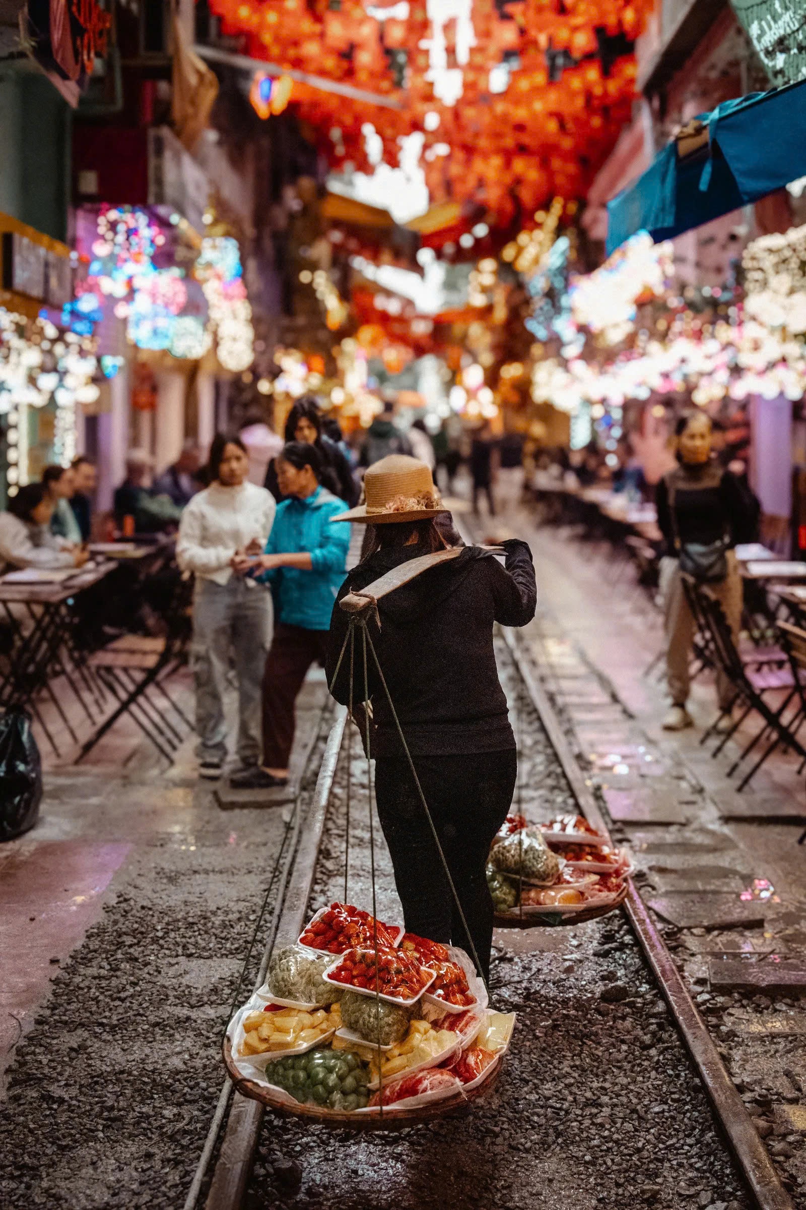 șine de cale ferată, stradă ferată (foto 1) duong tau, pho duong tau anh 1