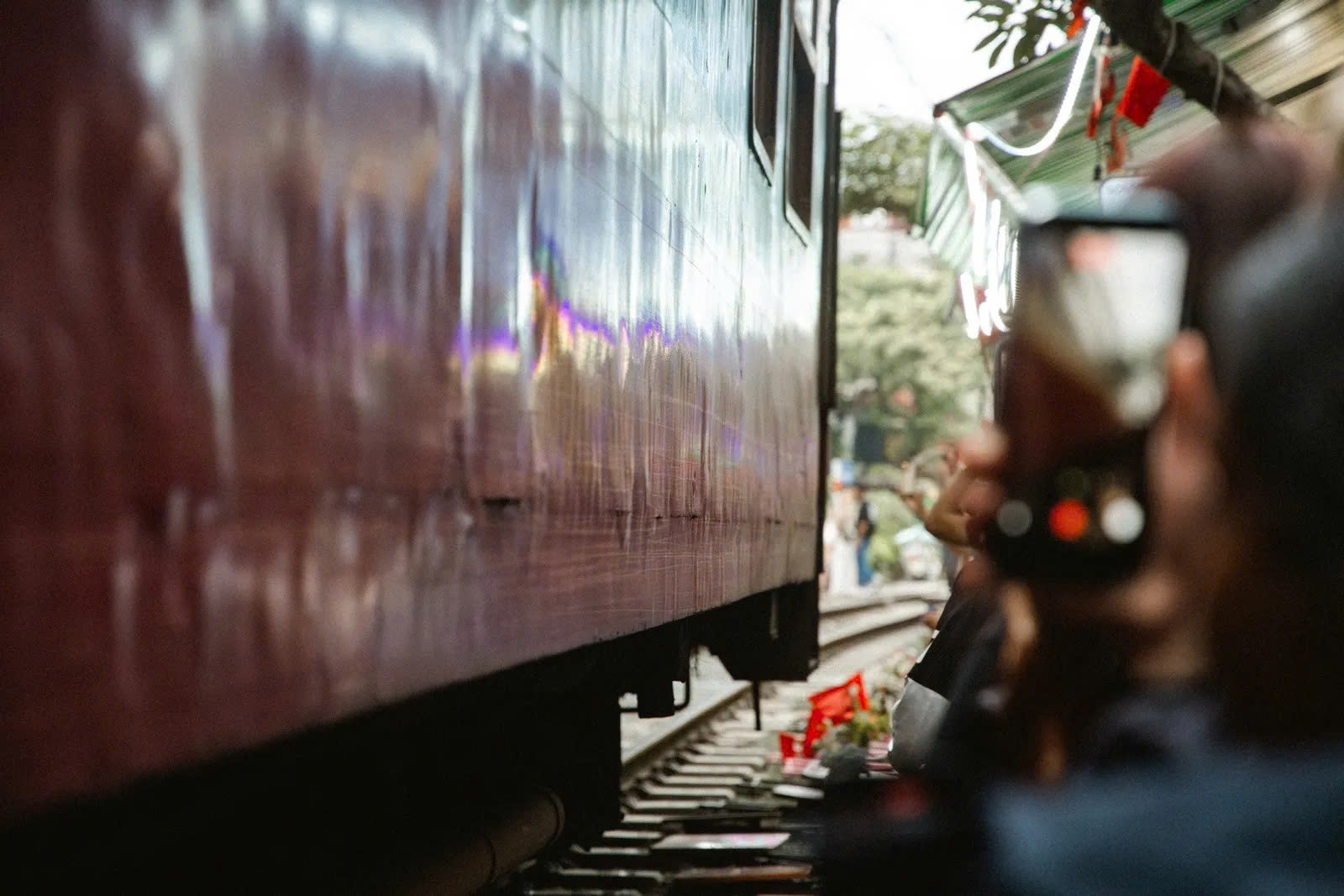 șine de cale ferată, stradă ferată (foto 8) duong tau, pho duong tau anh 8