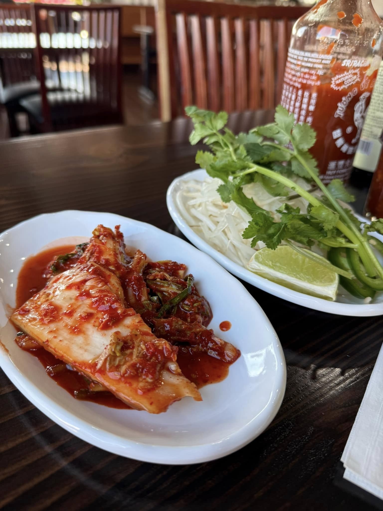 Kim chi,  pho,  Faker anh 2