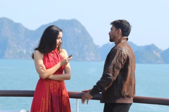 Vinh Ha Long trong canh quay cho bo phim 4 trieu USD cua An Do hinh anh