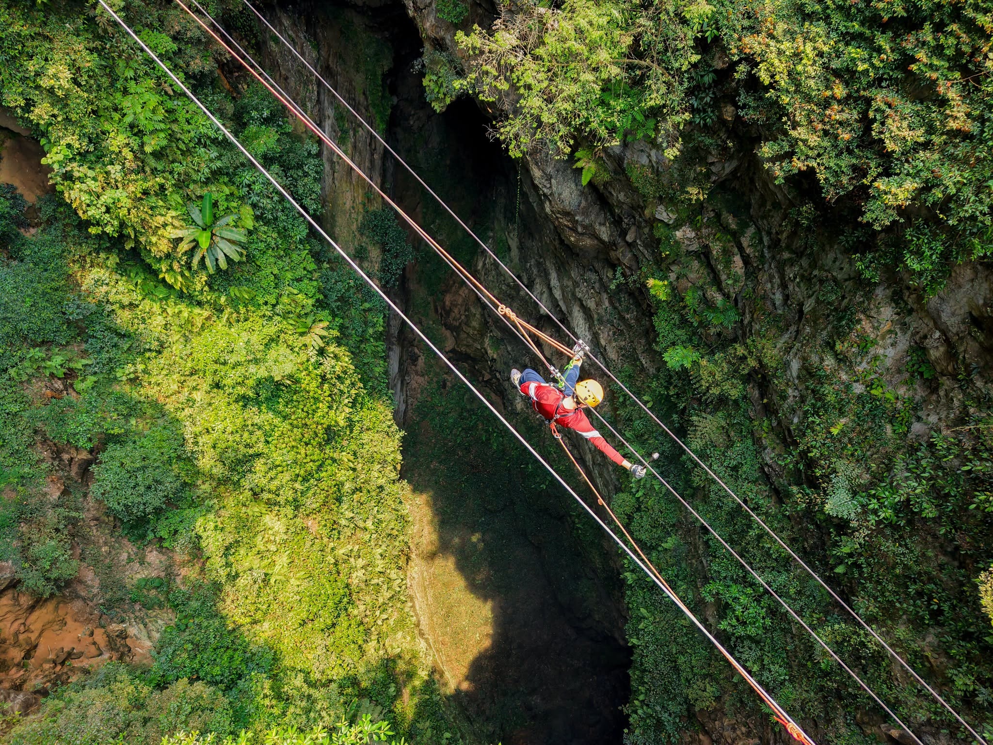 hố sụt, zipline ảnh 9 hố sụt, zipline ảnh 9