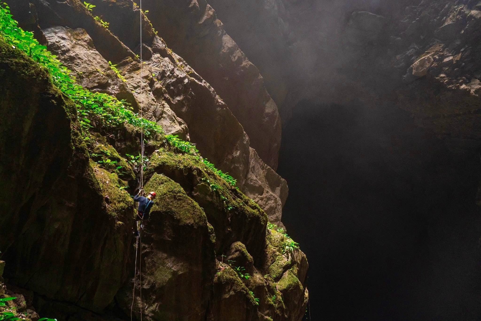 hố sụt,  zipline ảnh 11