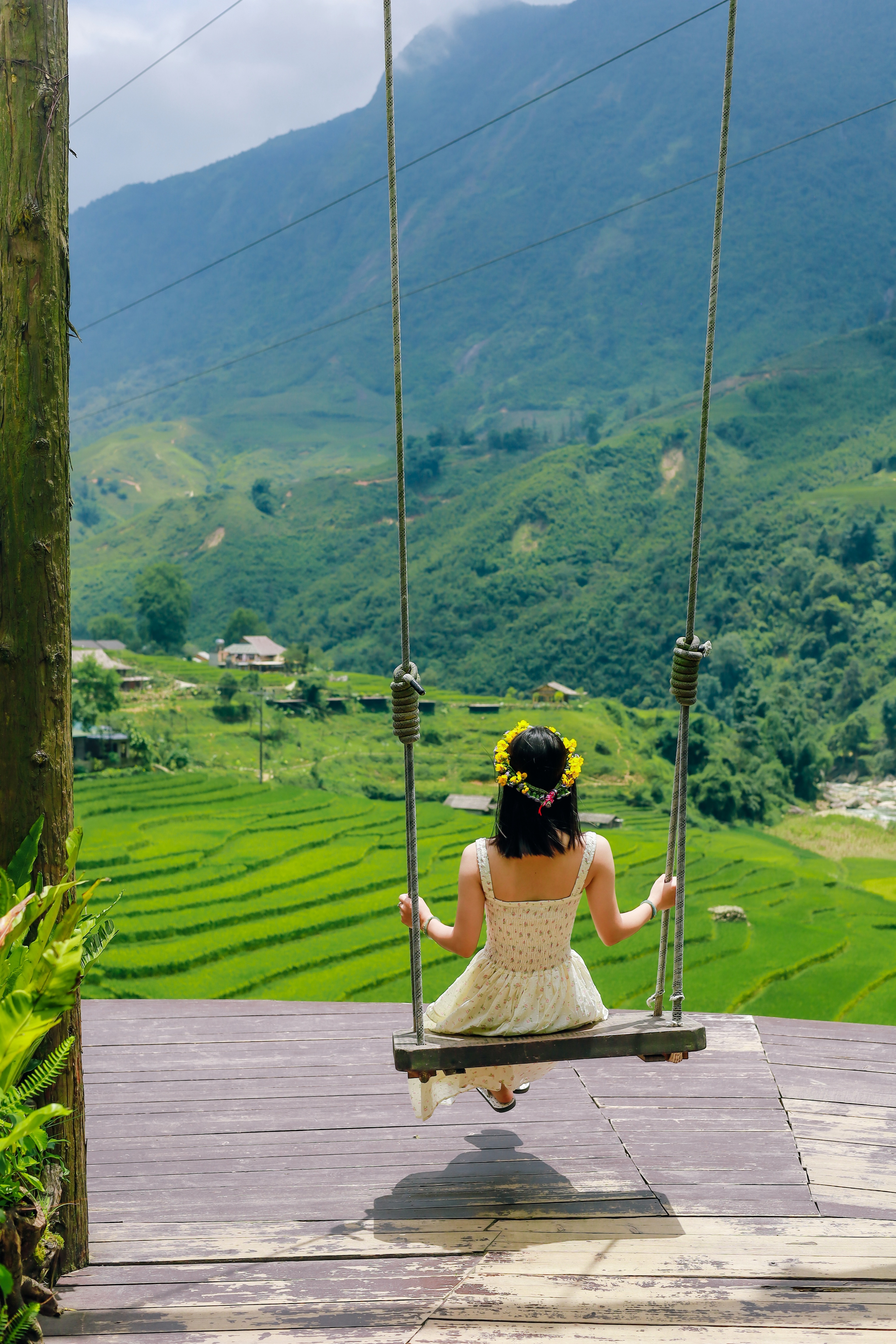 m&ugrave;a l&uacute;a xanh,  Tả Van ảnh 11