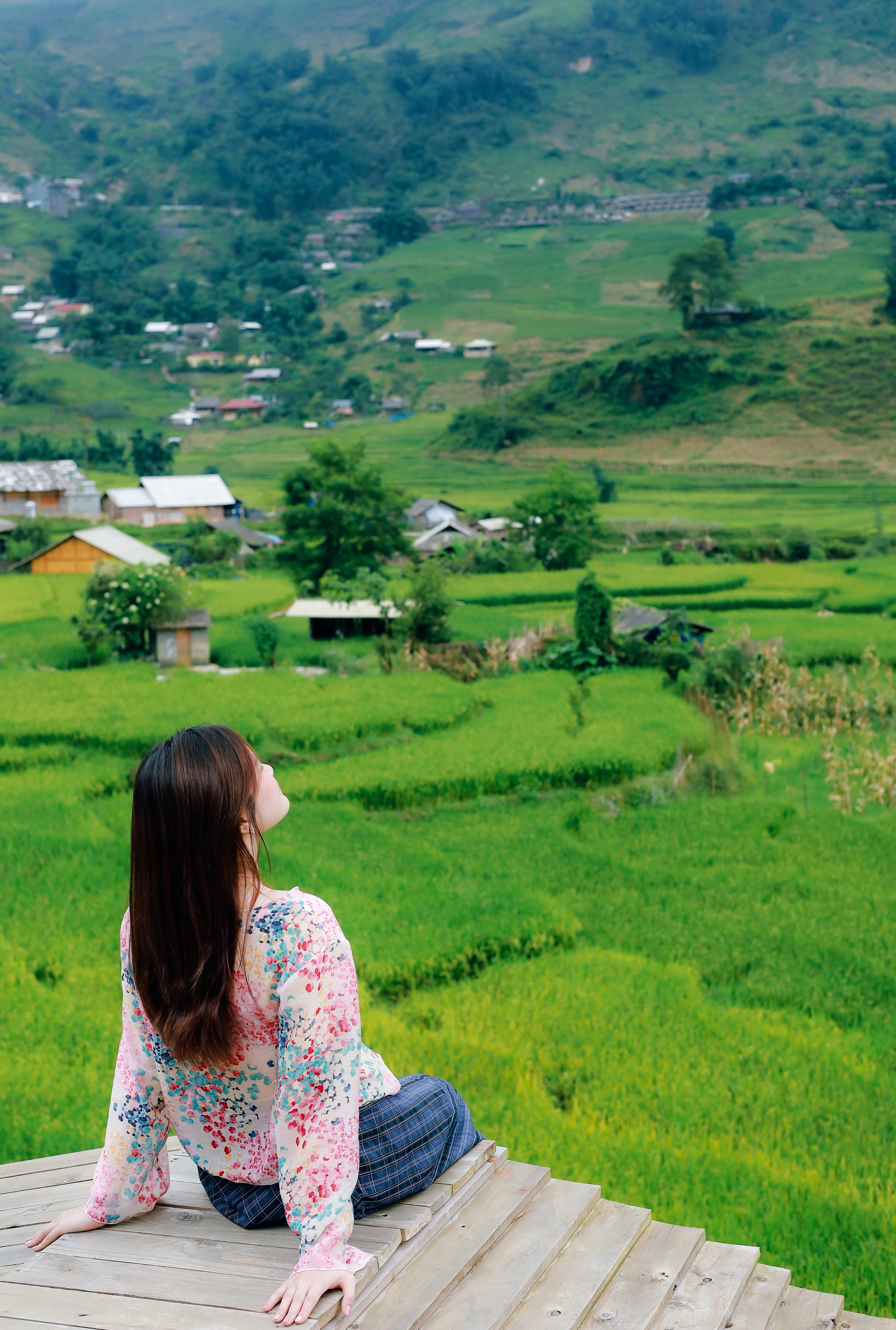 m&ugrave;a l&uacute;a xanh,  Tả Van ảnh 18