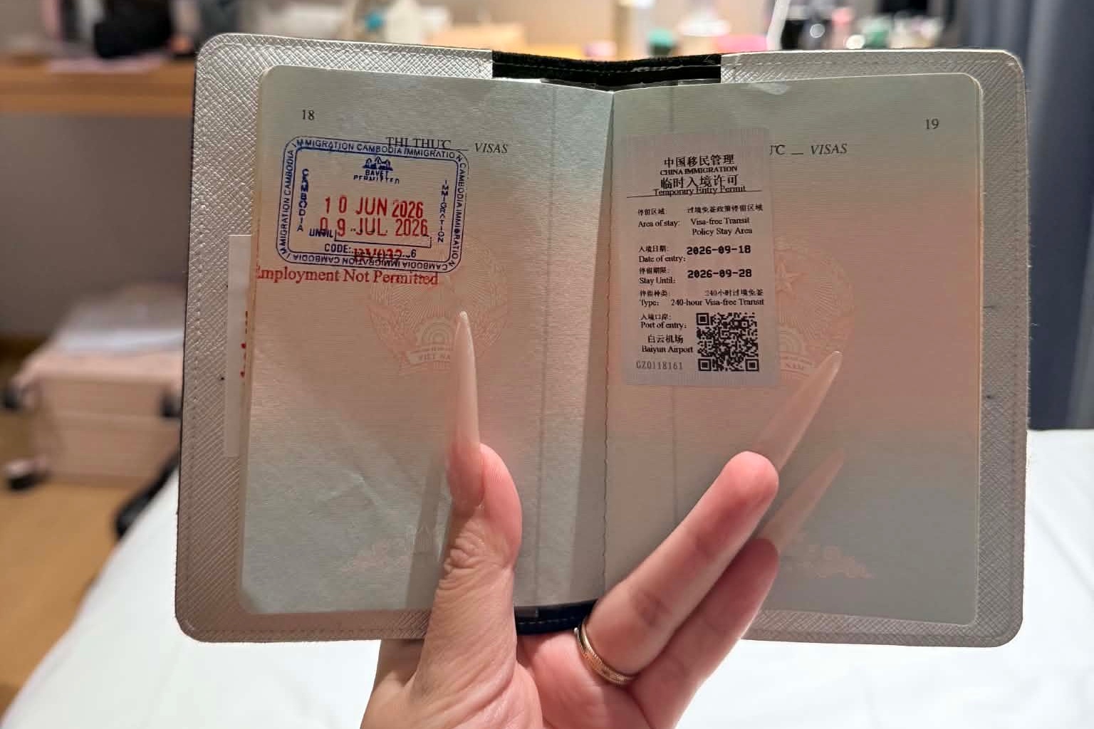 Trung Quốc,  miễn visa qu&aacute; cảnh ảnh 1