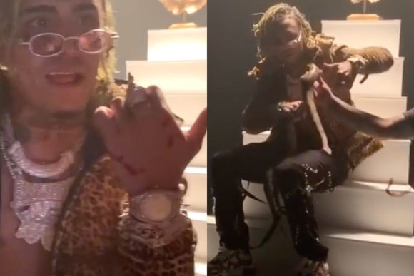 Lil Pump bị rắn cắn ảnh 1 Lil Pump bi ran can anh 1