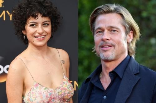 Brad Pitt lo anh hen ho voi ban gai kem 25 tuoi hinh anh