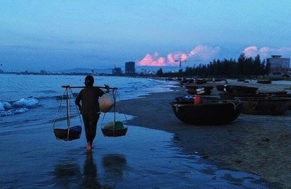 Don anh binh minh o cho ca Da Nang hinh anh