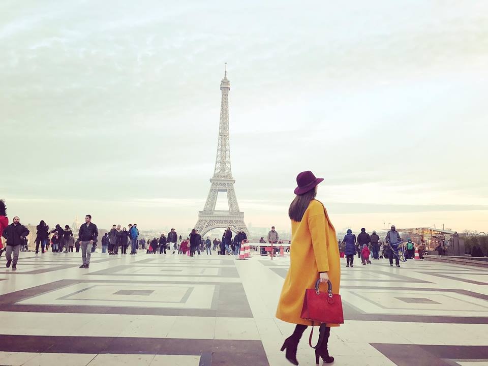 Phạm Hương ở Paris ảnh 3 Pham Huong o Paris anh 3