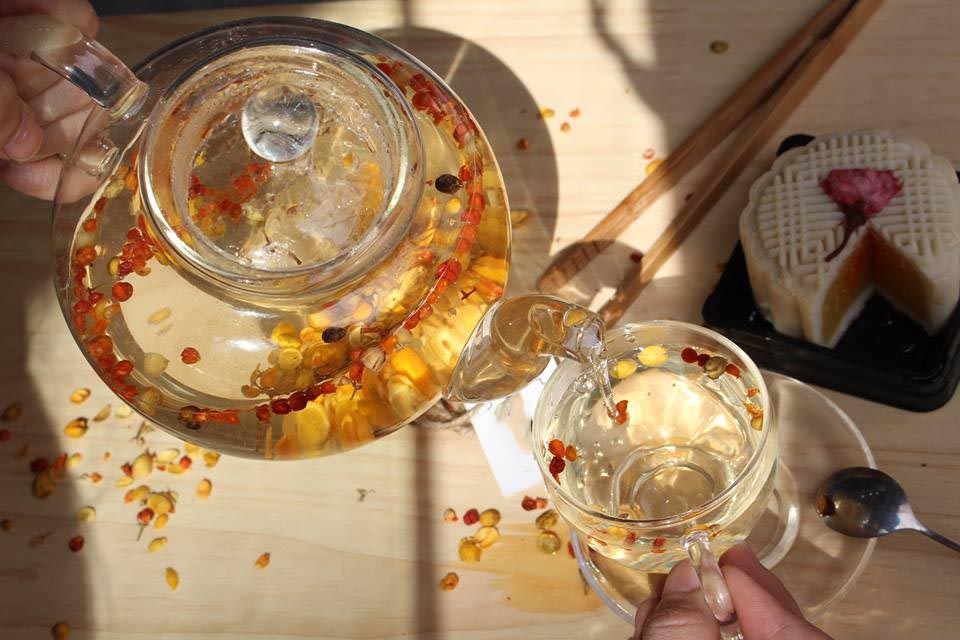 Cac loai tra hoa thanh mat tot cho suc khoe dip Tet hinh anh