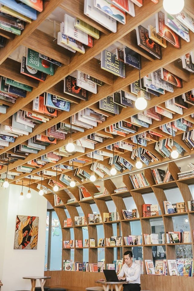 Quan ca phe sach o Ha Noi anh 4