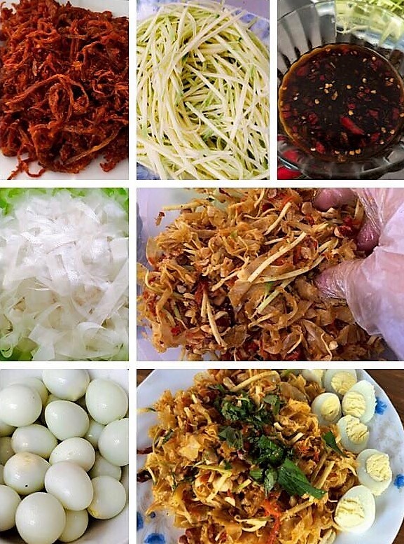 Cách làm bánh tráng trộn ảnh 1 Cach lam banh trang tron anh 1