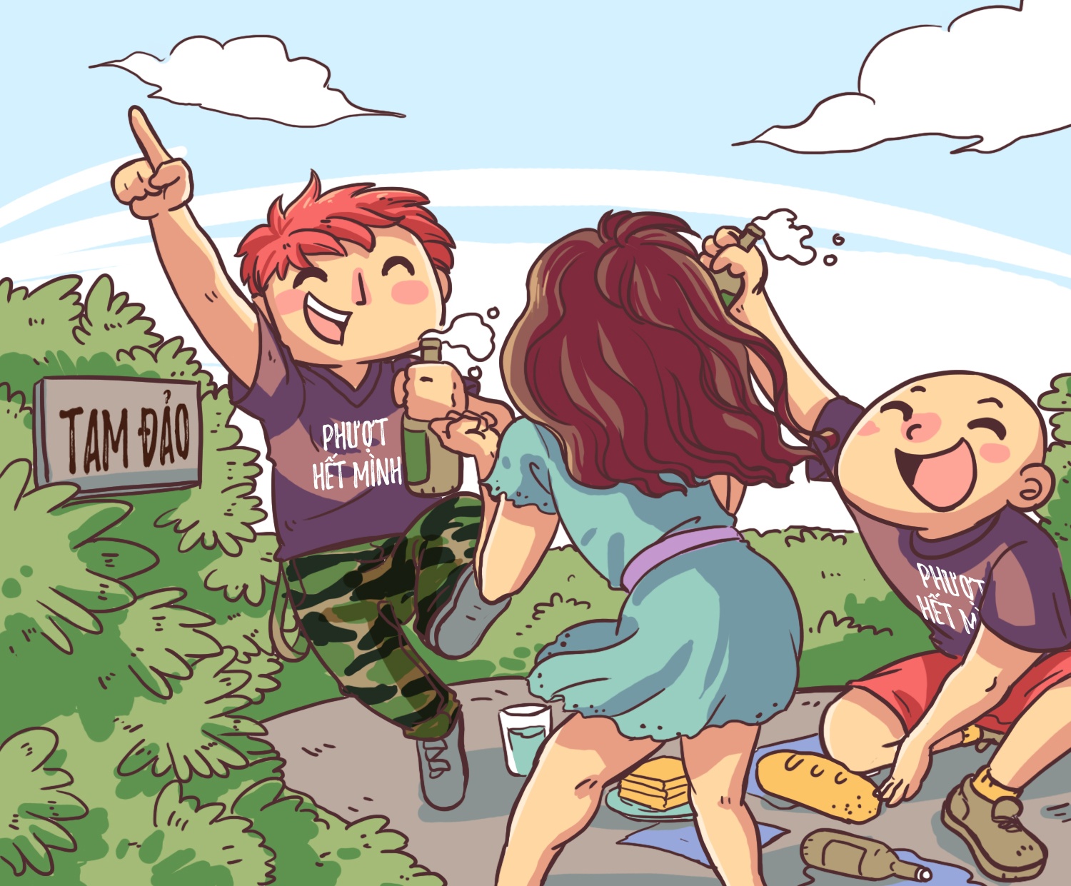 So sanh phuot chan chinh va phong trao anh 1