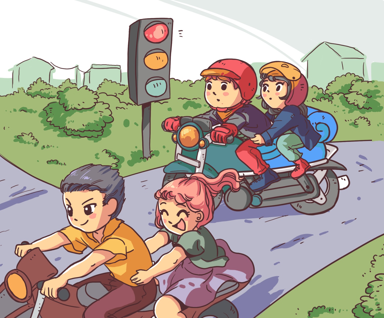 So sanh phuot chan chinh va phong trao anh 3