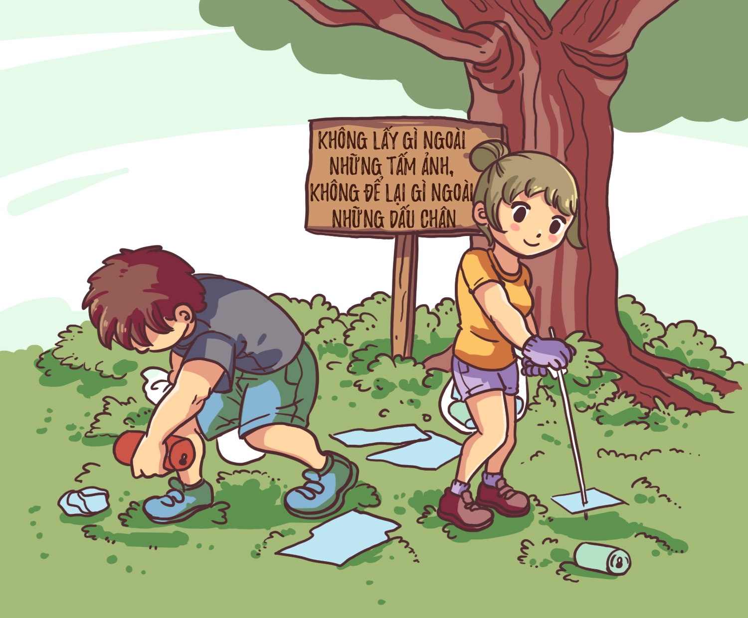 So sanh phuot chan chinh va phong trao anh 8