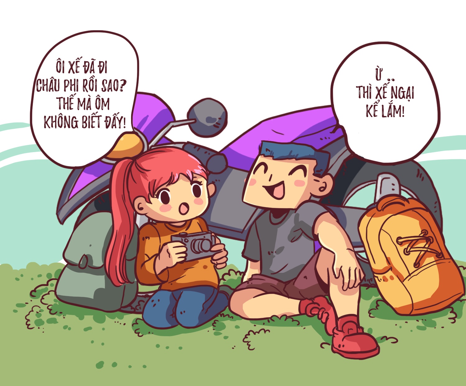 So sanh phuot chan chinh va phong trao anh 10