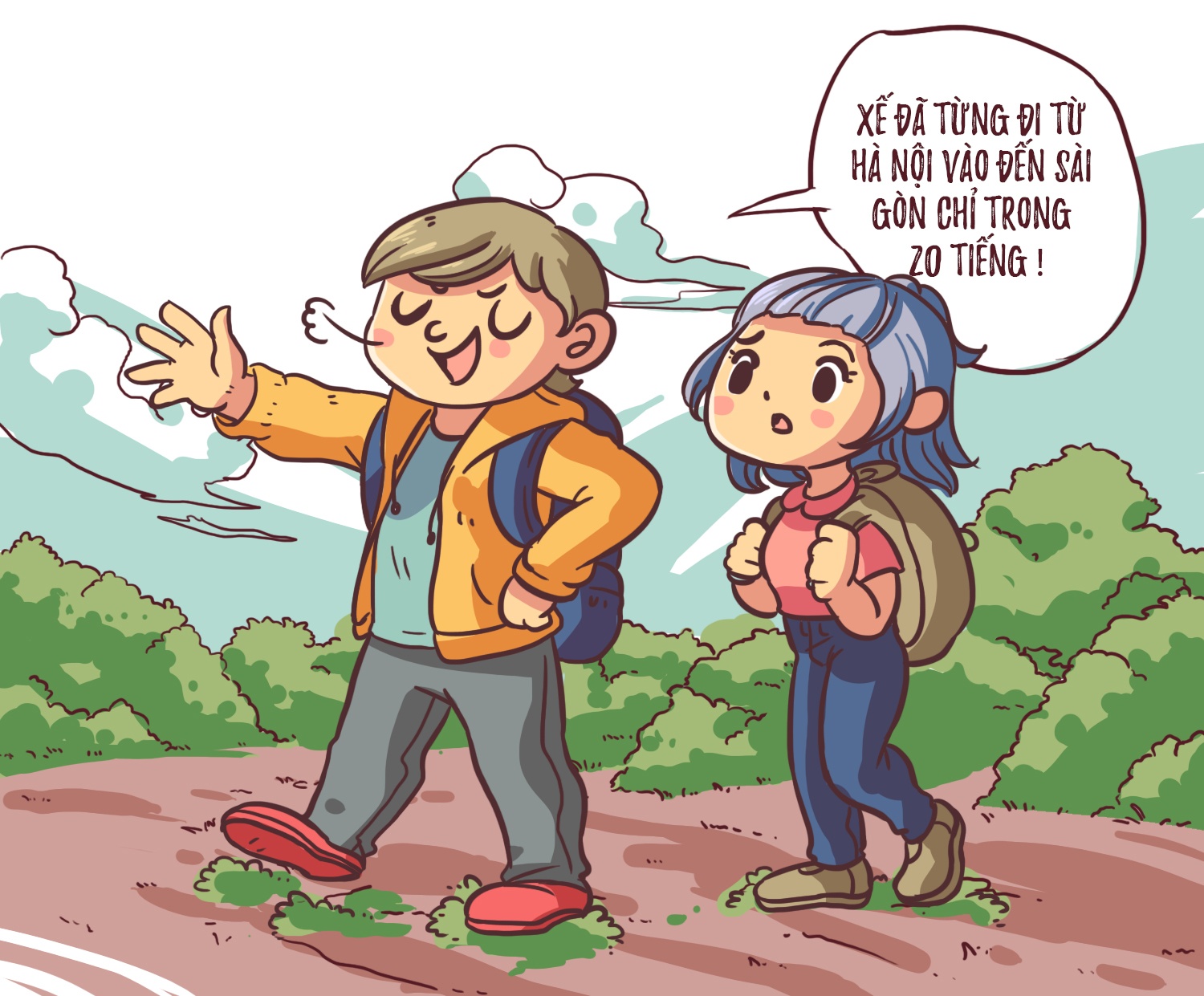 So sanh phuot chan chinh va phong trao anh 9