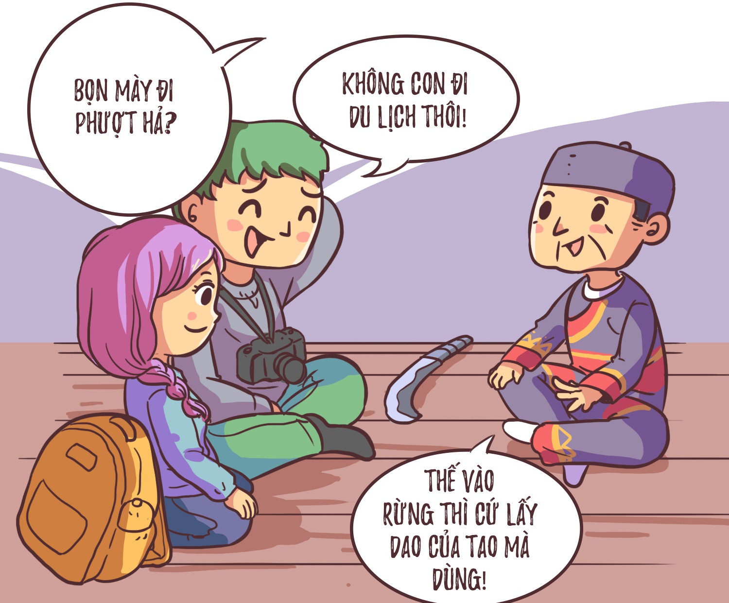 So sanh phuot chan chinh va phong trao anh 12