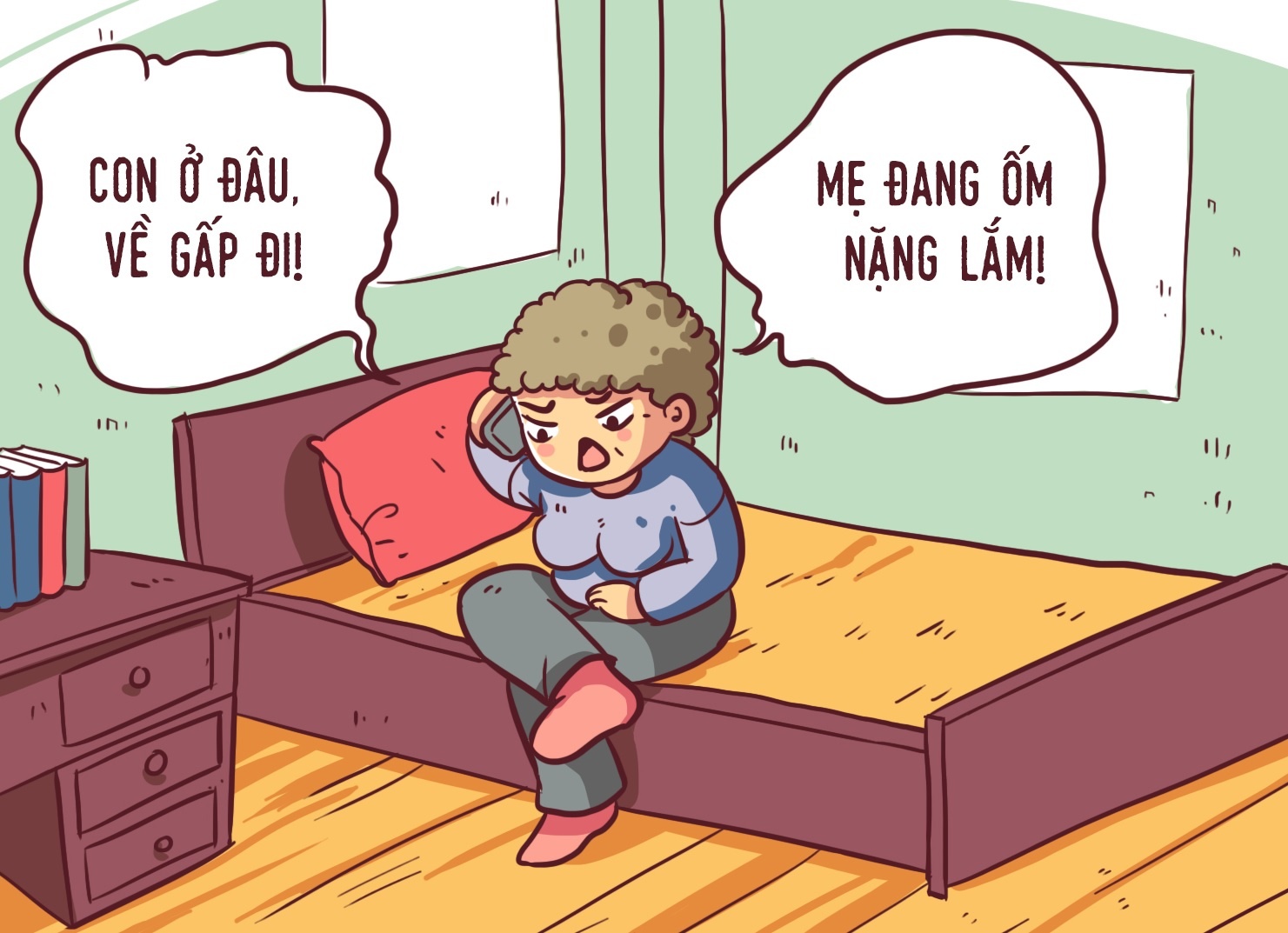 Hi hoa: Phan ung cua phu huynh khi con me phuot hinh anh