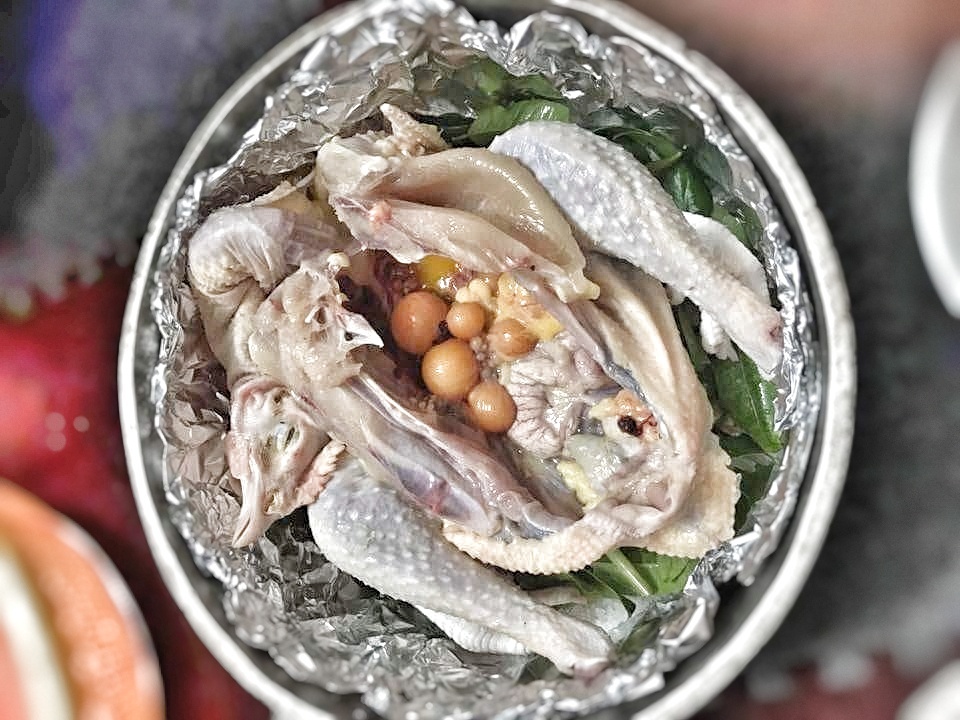 Gà hấp muối sả ảnh 3 Ga hap muoi sa anh 3