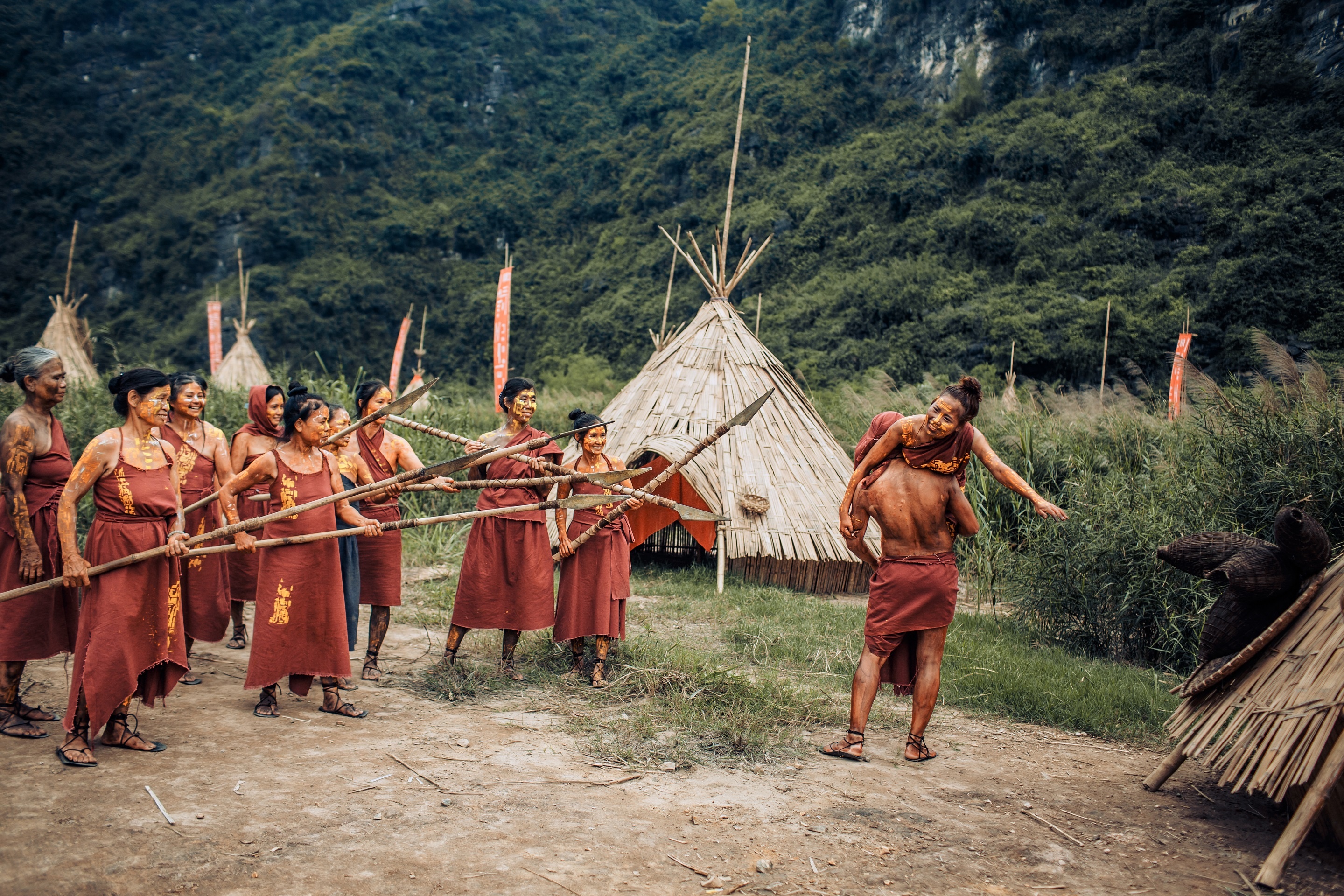 Làng thổ dân tại Ninh Bình ảnh 1 Lang tho dan tai Ninh Binh anh 1