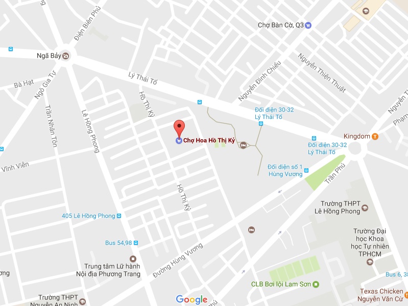 Sai Gon,  cho hoa,  Ho Thi Ky,  lon nhat anh 20