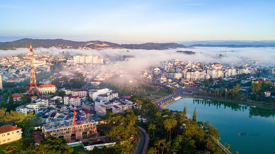 Bình minh trên Đà Lạt ảnh 1 Binh minh tren Da Lat anh 1