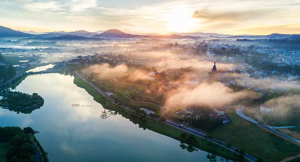 Bình minh trên Đà Lạt ảnh 2 Binh minh tren Da Lat anh 2