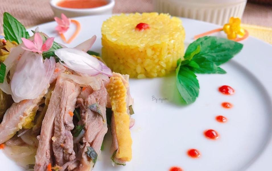 Lam com ga tai nha, vua don gian vua ngon hinh anh