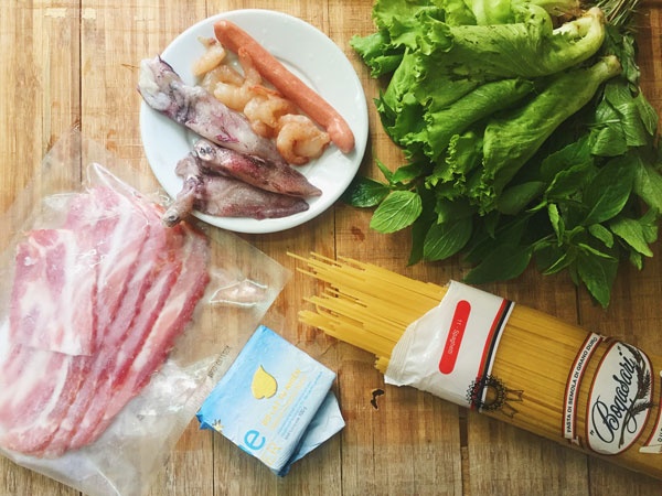 Mì ống hải sản ảnh 1 Mi ong hai san anh 1