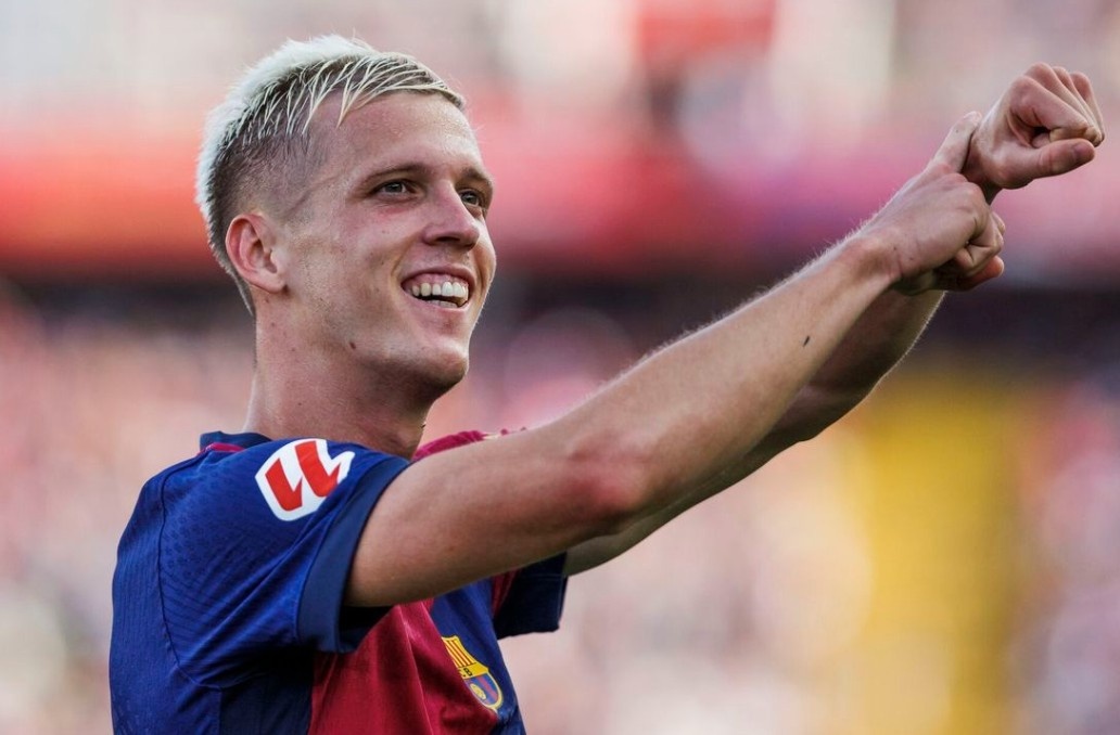 Barcelona san sang thanh ly Olmo hinh anh