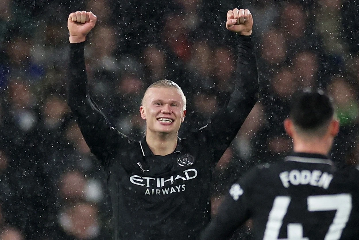 Haaland di vao lich su hinh anh